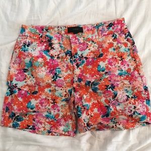 J.Crew Midi Floral Shorts